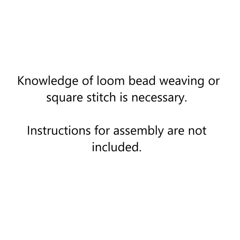 Sedona Western Loom Seed Bead Bracelet Pattern Chart PDF Instant Download image 5