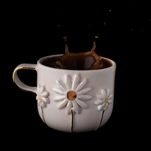 Handmade Ceramic Mug Set,Hand-Painted Mug,Unique Pottery Cup,Birthday Gift for Her,Self Care Gift Box for Women,Personalized Mug