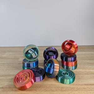 Fidget Ring Toy 3D Printed Fidget Toy