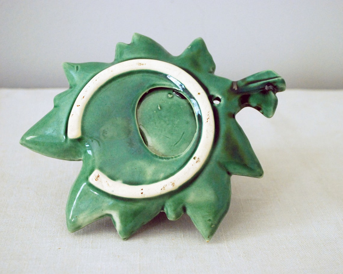 McCoy Apple Wall Pocket Vintage Ceramic Planter Mid Century Etsy