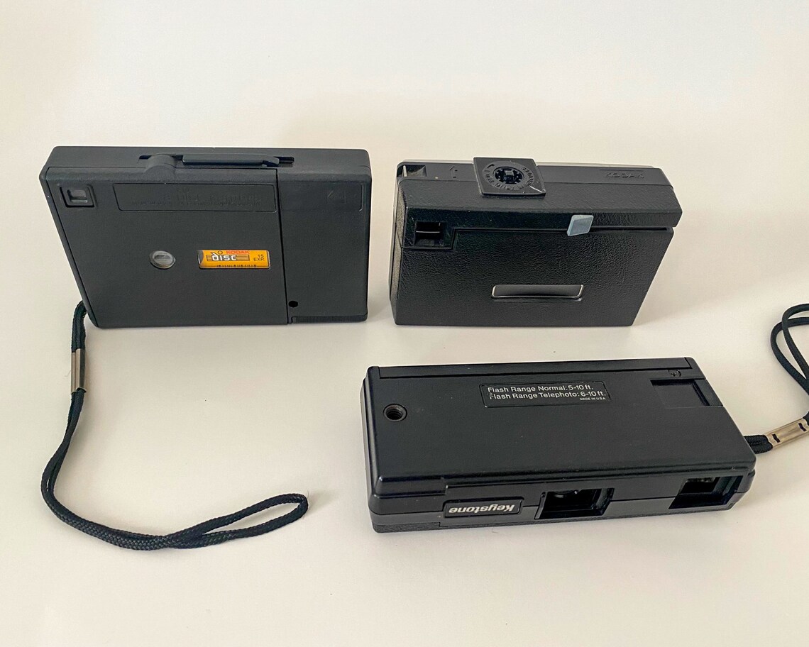 3 1970s 1980s Cameras Kodak Disc 3100 Berkey Keystone Tele Etsy