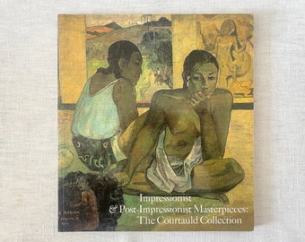 Vintage Art Book, "Impressionist and Post-Impressionist Masterpieces: The Courtauld Collection"