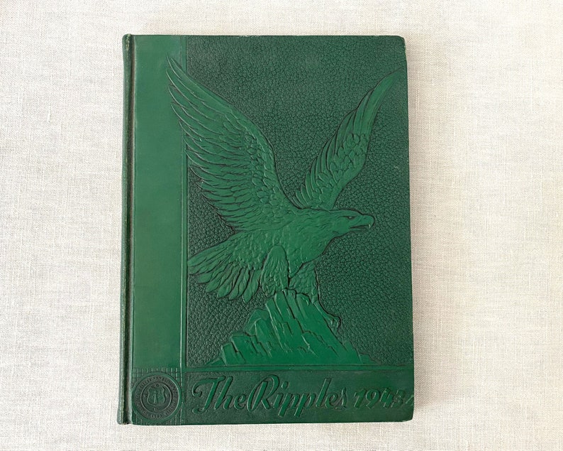 1940s College Yearbook Bridgewater College Virginia Ripples Etsy