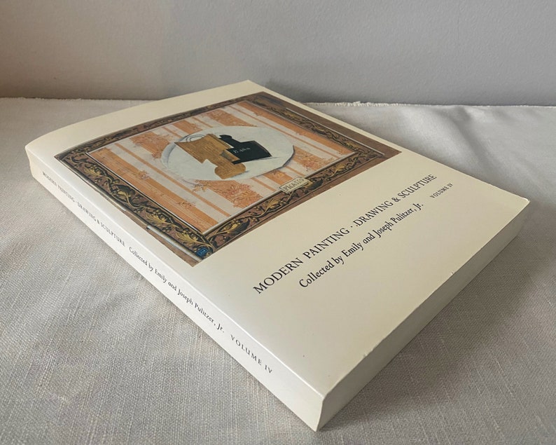 Modern Art Book, Vintage 1988 modern Painting, Drawing and Sculpture