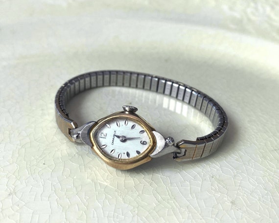 1970s Caravelle Watch by Bulova, Working Ladies W… - image 1