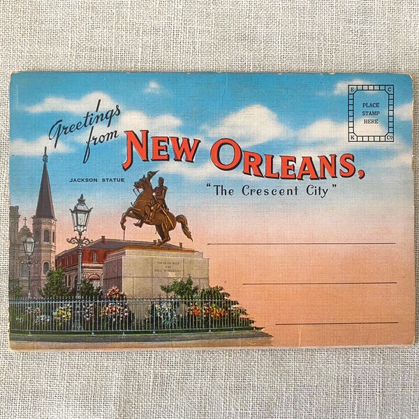 Postcard Folder Etsy