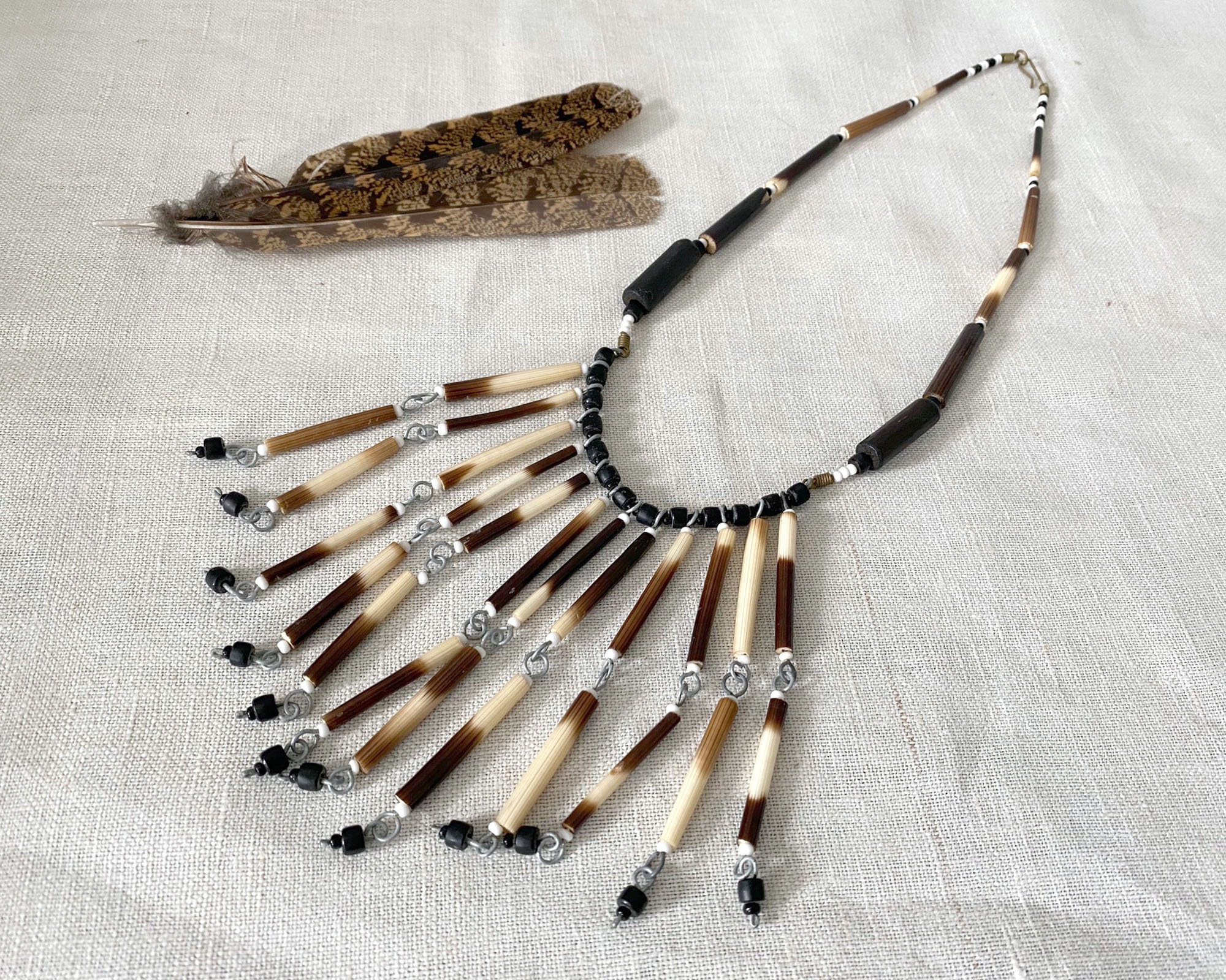 Commonform Quill + Turquoise Necklace - Heyday Bozeman