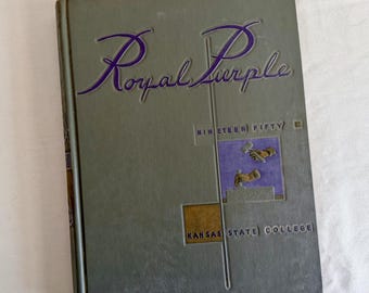 1950 College Yearbook, Kansas State University, Royal Purple