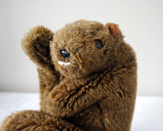 squirrel hand puppet