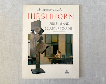 Libro de arte antiguo, "Introducción al Museo y Jardín de Esculturas Hirshhorn", 1974
