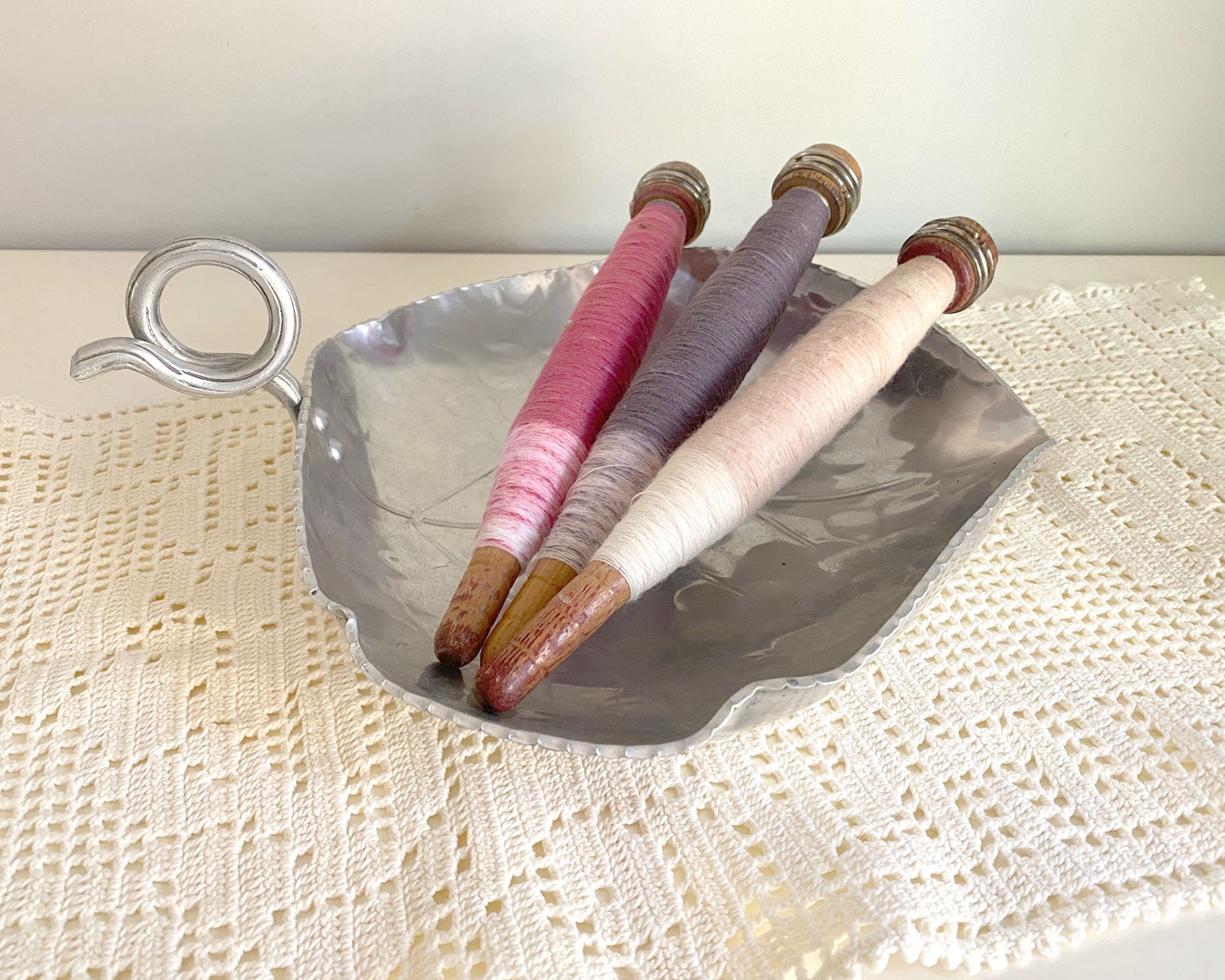 Wood Shuttle Bobbins Vintage Weaving Spindles or Spools with Etsy