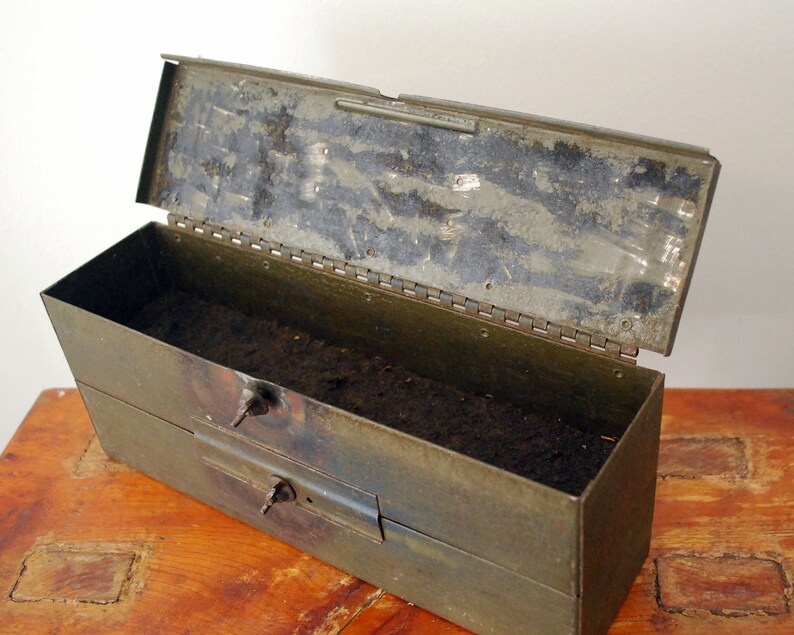 Metal Military Box Antique Ammo Box with Wing Nuts Army Etsy