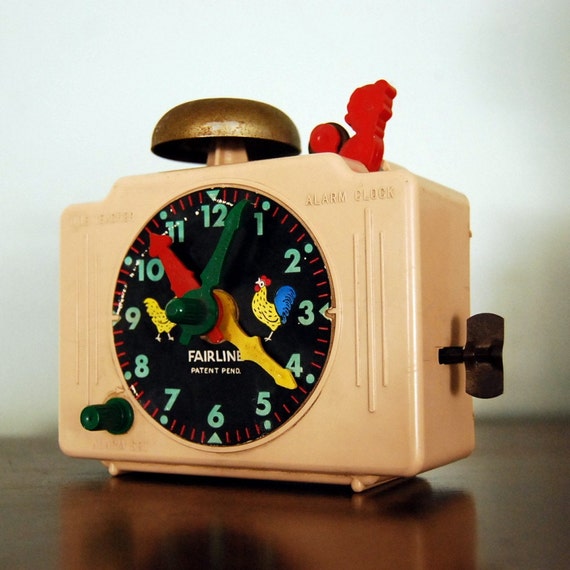 old timer toy clock
