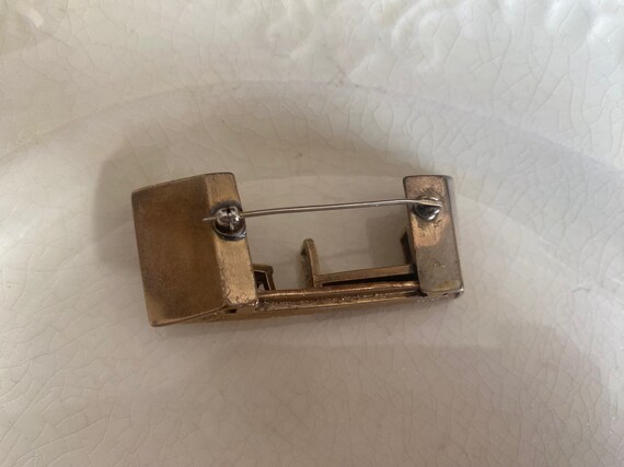 Georg Jensen Brooch, Vintage 1978 Sunshine & Nigh… - image 7