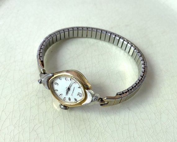1970s Caravelle Watch by Bulova, Working Ladies W… - image 3