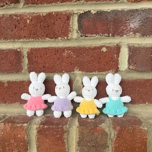 Little Handmade Crochet Stuffed Figure: Miffy