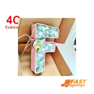 Corduroy Fabric Letters Nursery Decor Nursery, Corduroy Letters NOT Pillows Nursery Decor, Kids Room, New Baby Gift