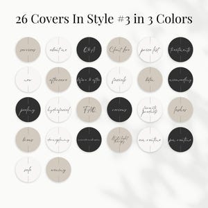 There are 26 Skincare IG Highlight Covers in Style Number 3.
