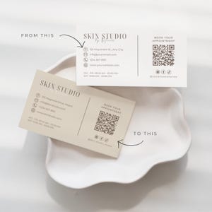 Here you can see the transformation of this med spa template and how it can be changed to match your aesthetics!