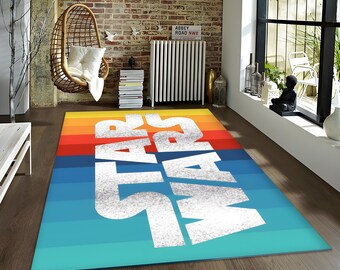 Star Wars Rug: Modern Area Rug, Kids Room Decor