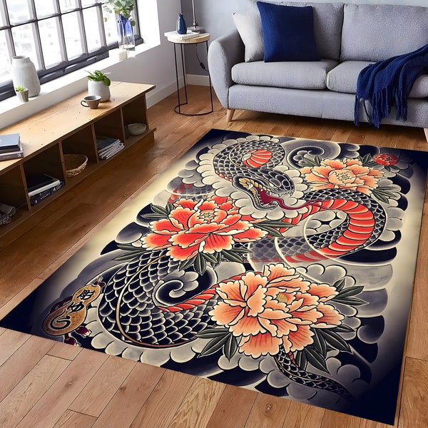 Japanese Style Rugs - Etsy