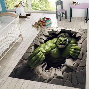 Hulk Rug - Etsy Canada