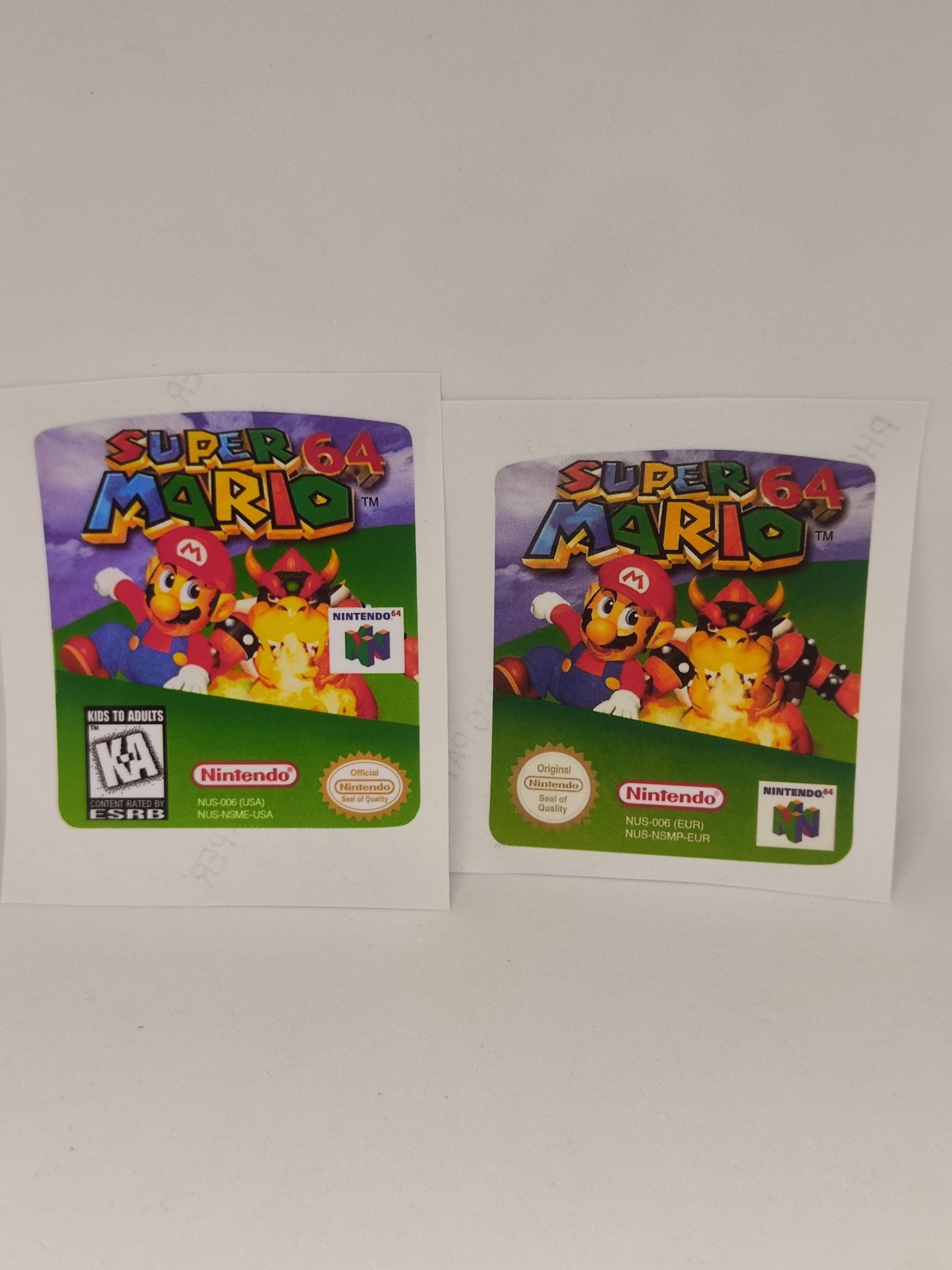 Super Mario 64 Stickers - Etsy