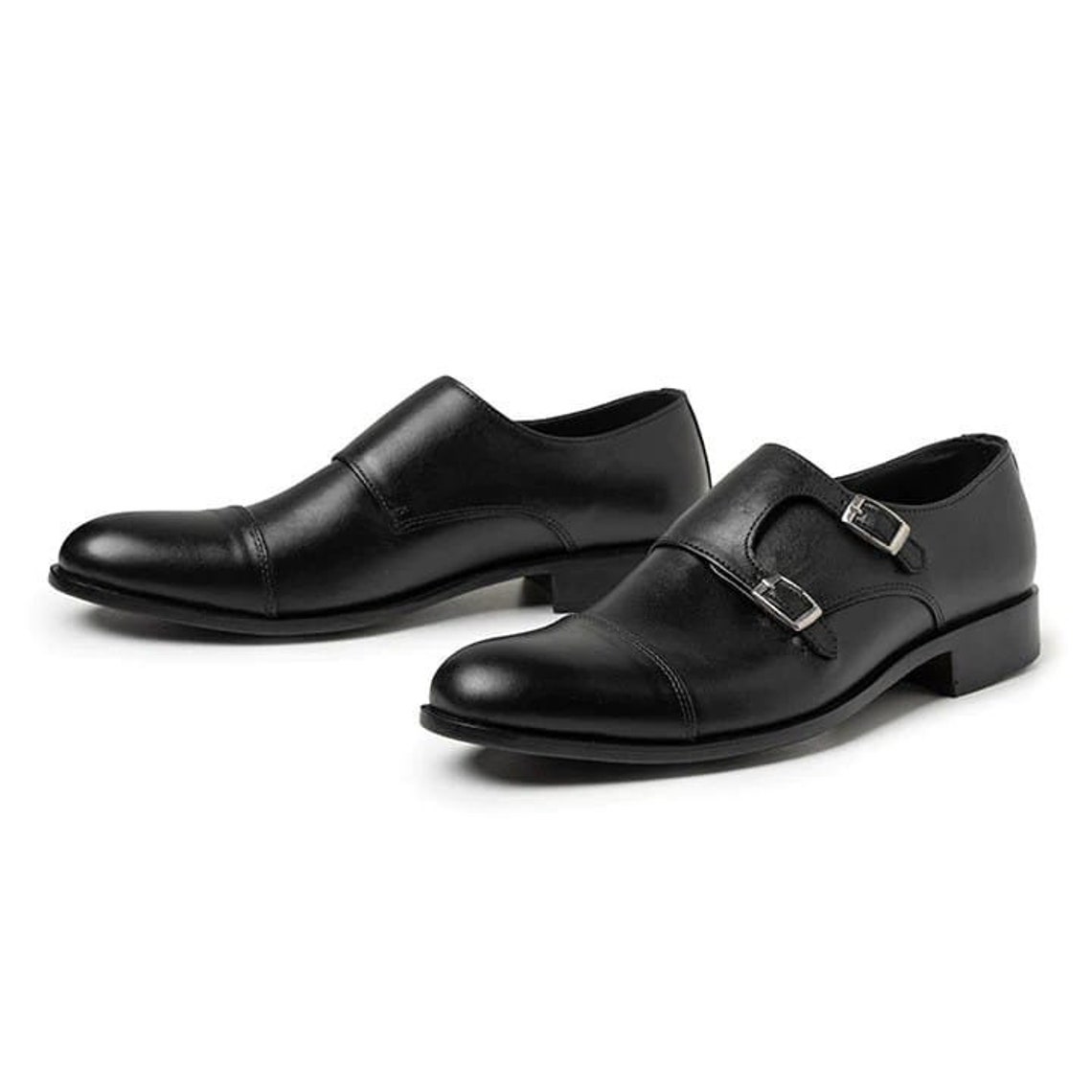 Alicott Double Monk Formal Shoes Black main image 0