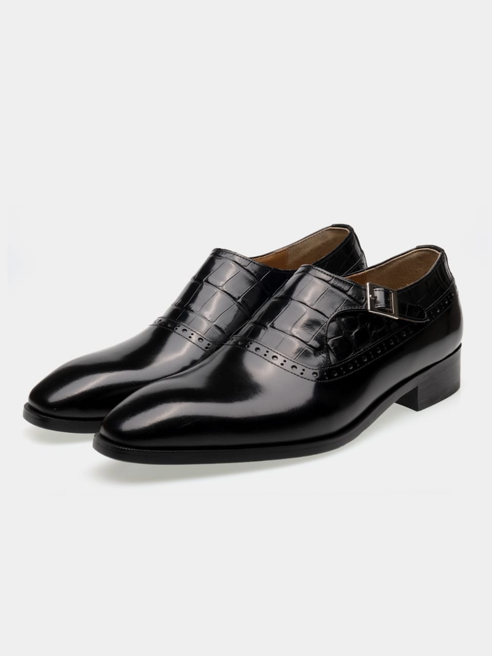designer black dress shoes Inc International Concepts Men's Curtis Lace Up Oxfords 9.5M Affordable Brands Various Ways To Style Black