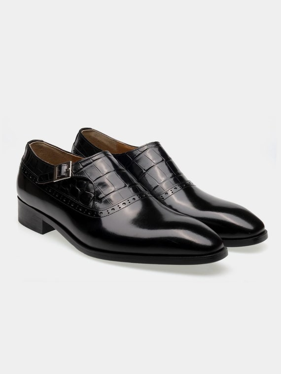 white christmas dresses Formal Black Derby Shoes - Impeccable Elegance for The Modern Gentleman main image 0