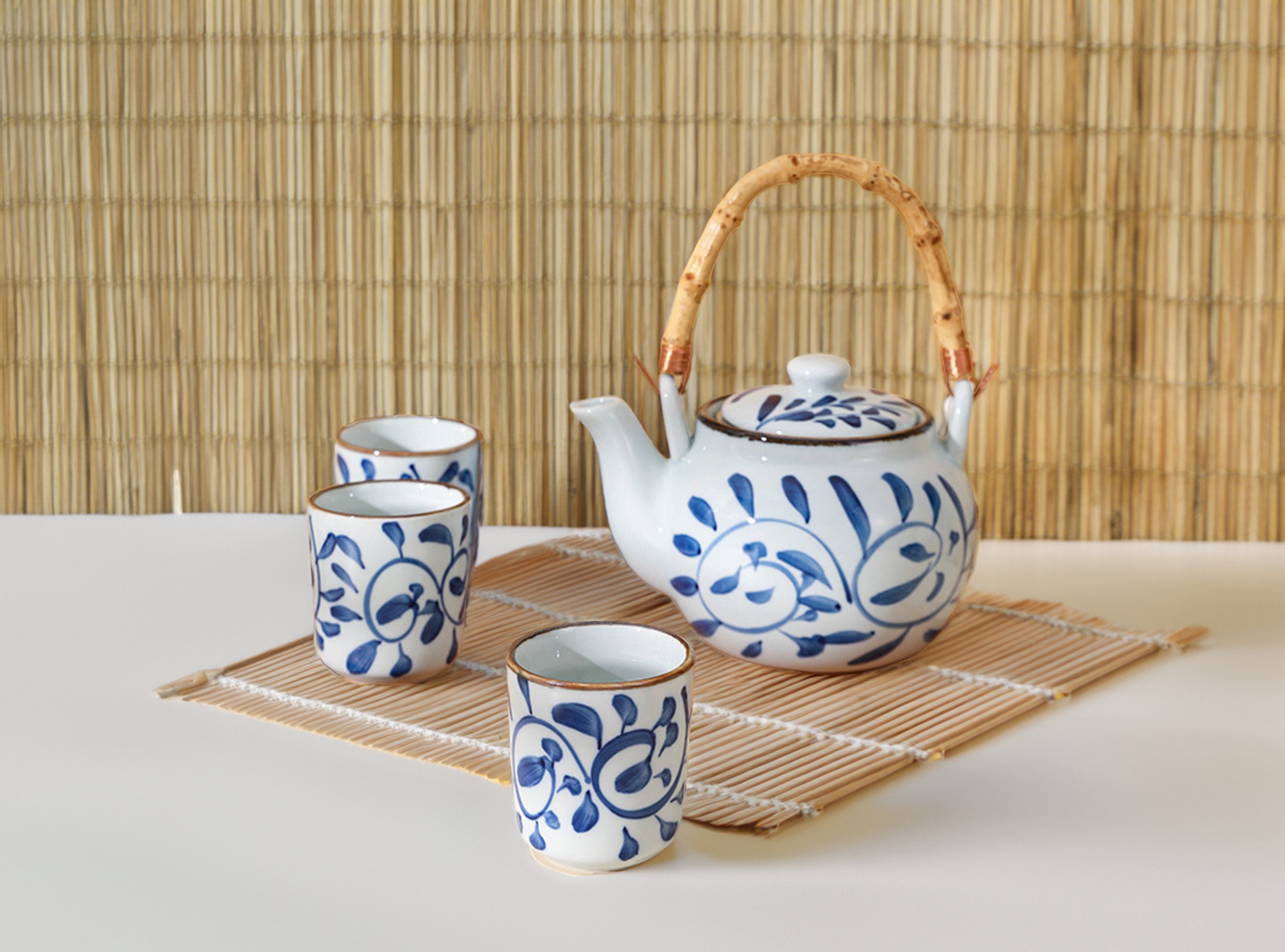 Teapot and cup set - Etsy 日本