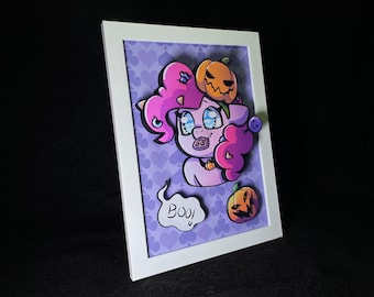Pinkie Pie | Halloween | Shadow Box | My little Pony