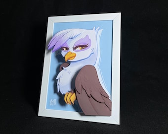 Gilda Griffon | My little Pony | Shadow Box