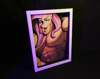 Fluttershy is manly | Shadow Box