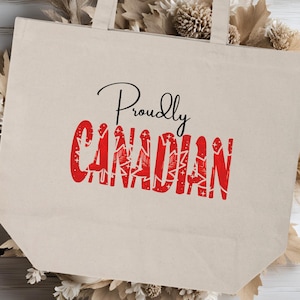 CANADA TOTE BAG, Kanada Tasche, perfekter Reisebegleiter, tolle Tasche für Shopping, Strand, Schwimmbad Gedruckt und versandt in Kanada!