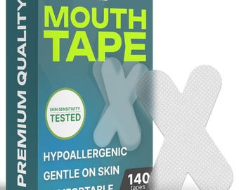 Hypoallergenic Mouth Tape for Sleeping, 140 Pack