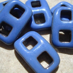 Periwinkle Buckle All-One-Piece Instant Clasp Button Buckle Toggle Qty 1 Blue Violet Clasp