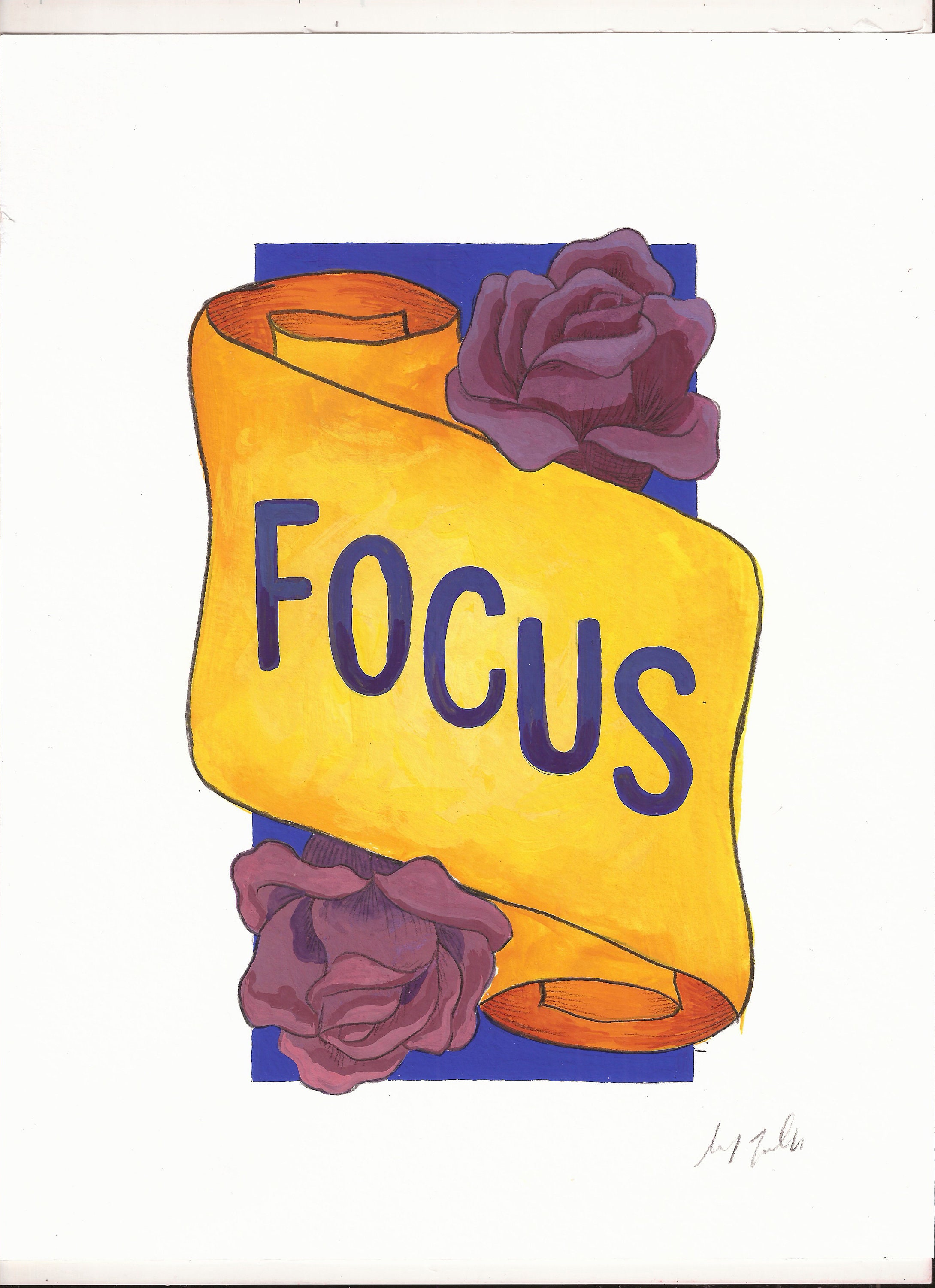 Focus Inkjet Sticker Focus Sticker - Etsy