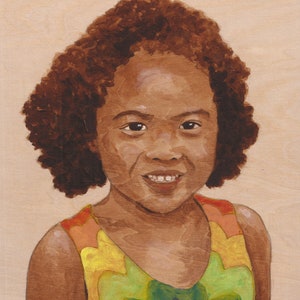 Childrens Portraits-Hand painted image 6