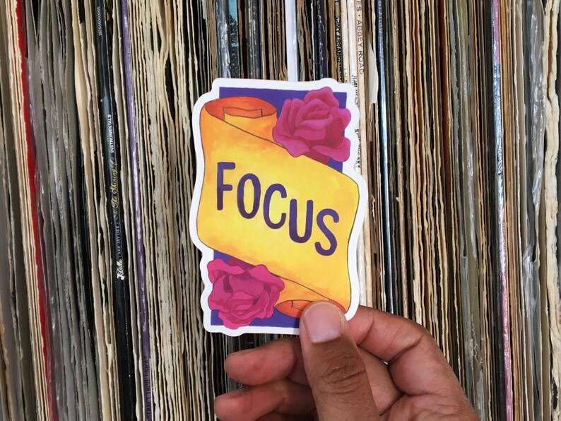 Focus Sticker - Etsy