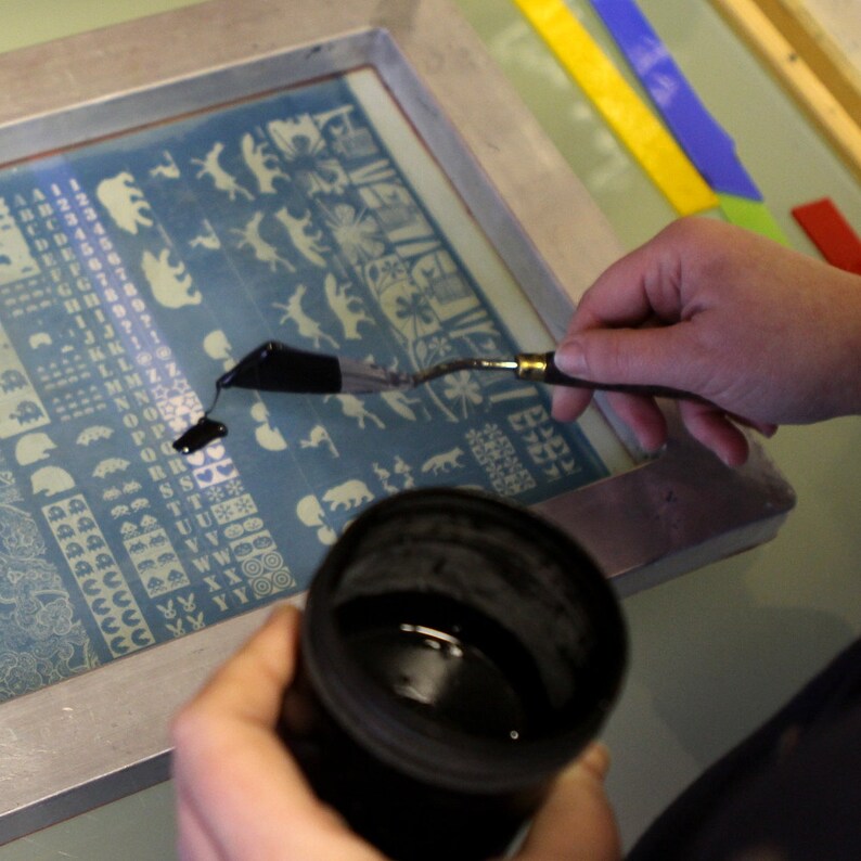 Kiln Fired Glass Enamels with Instructions Painting Screen Etsy