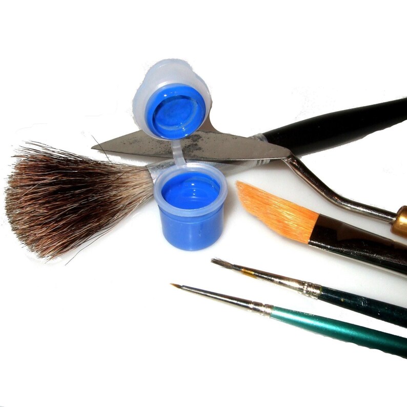 Kiln Fired Glass Enamels with Instructions Painting Screen Etsy