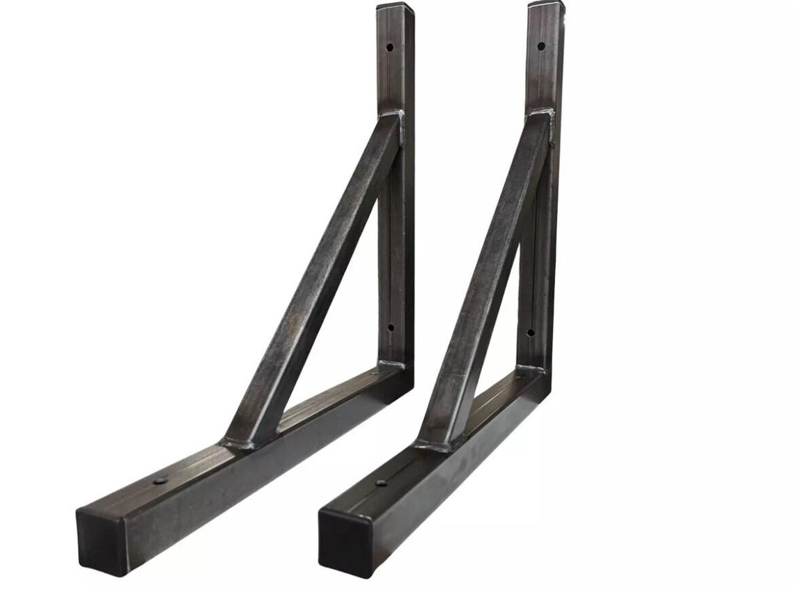 Metal Reinforced Bracket Box Section Mild Steel Heavy Duty Can Hold up ...