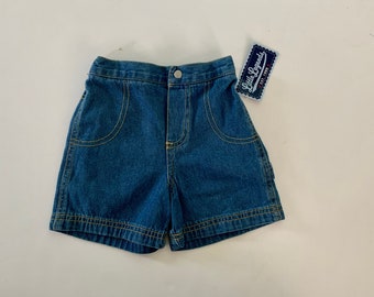 infant blue jean shorts