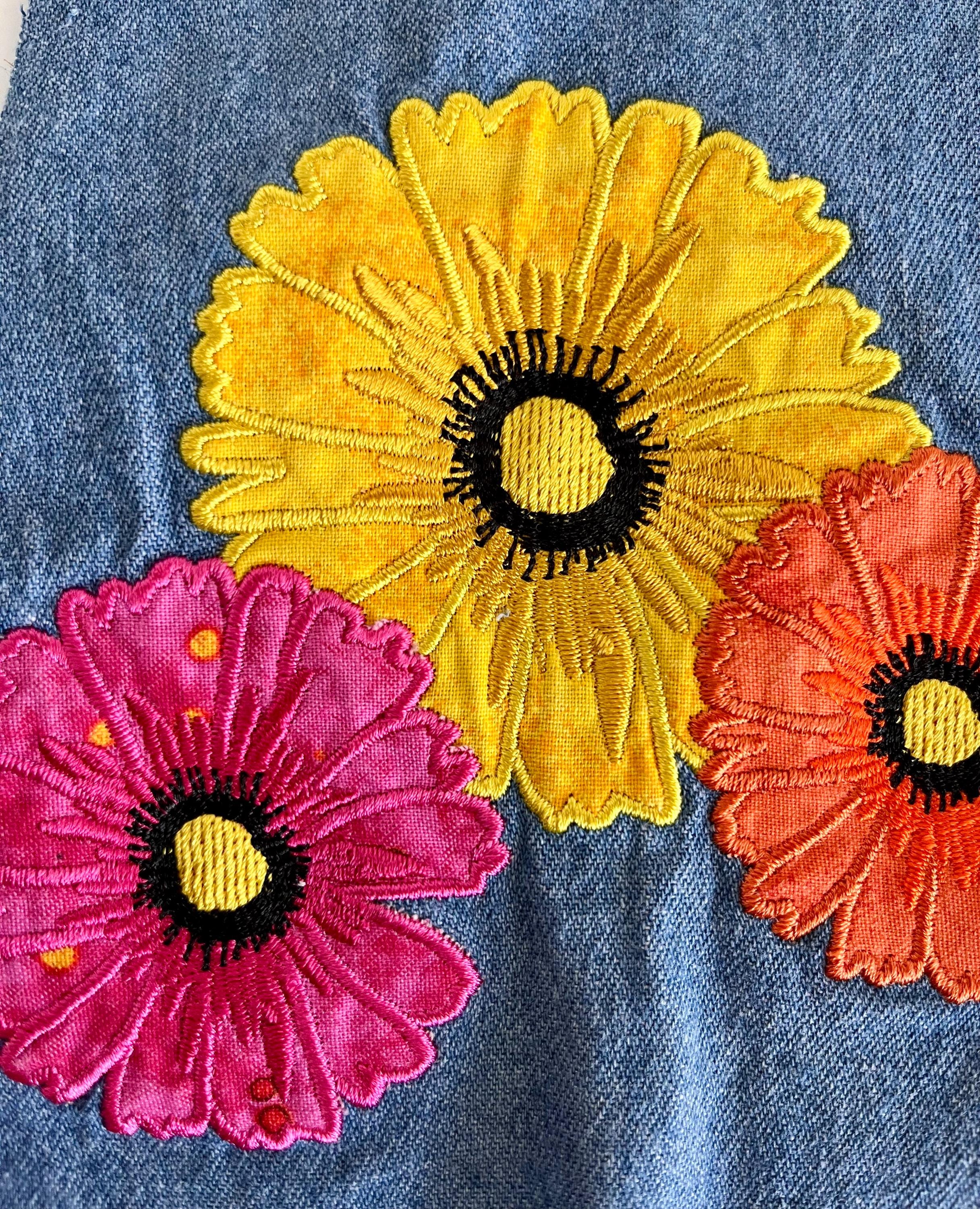 Flower Patch Denim - Etsy