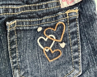 Vintage Osh Kosh B’Gosh Toddler Denim Blue Jeans