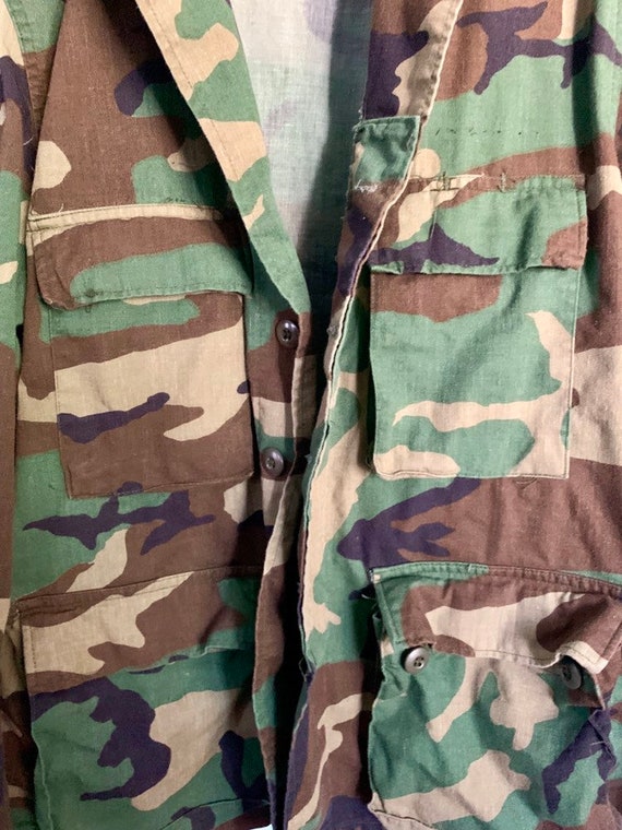Military Shirt Jacket Camouflage Utilities Fatigu… - image 5