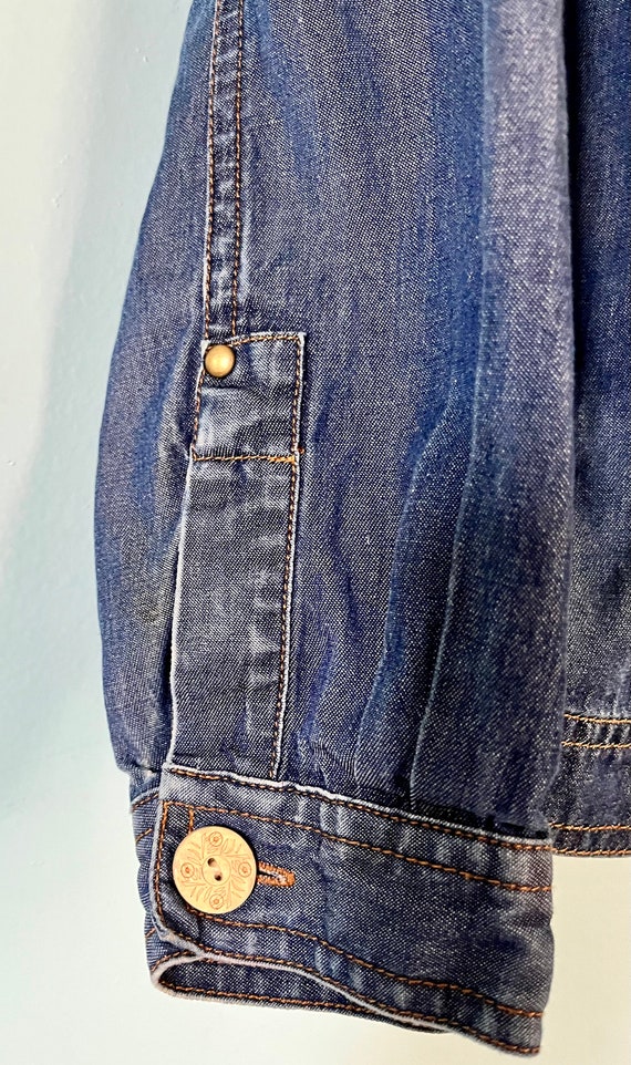 Vintage Denim Blue Jean Pants Set - image 4