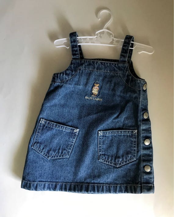 ralph lauren blue jean dress