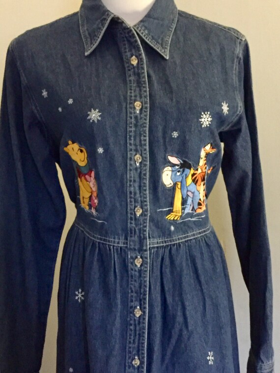 disney denim dress